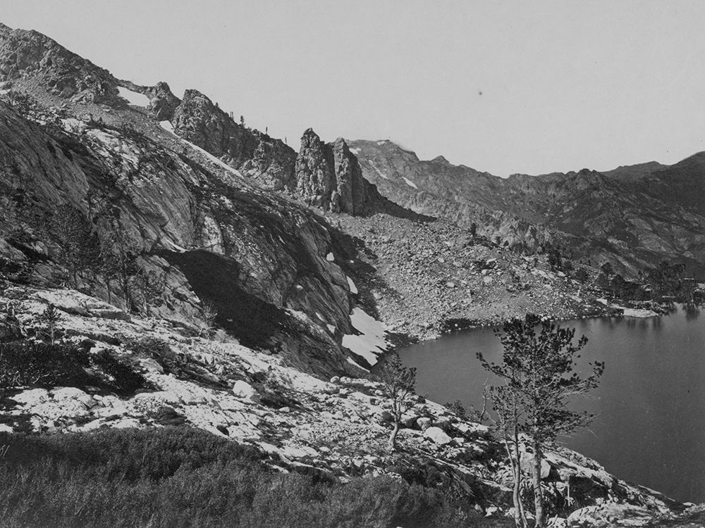 Lake Marian-Humboldt-Nevada art print by Timothy H OSullivan for $57.95 CAD