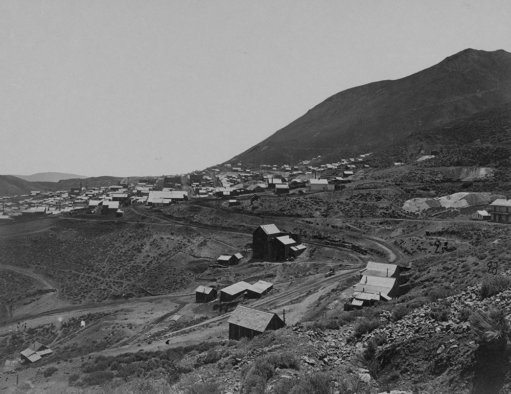 Virginia City-Nevada art print by Timothy H OSullivan for $57.95 CAD