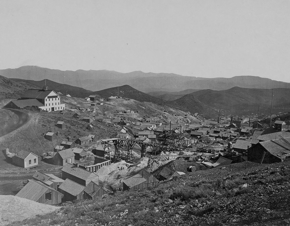 Gold Hill-Nevada art print by Timothy H OSullivan for $57.95 CAD