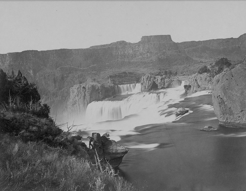 Shoshone Falls-Idaho art print by Timothy H OSullivan for $57.95 CAD