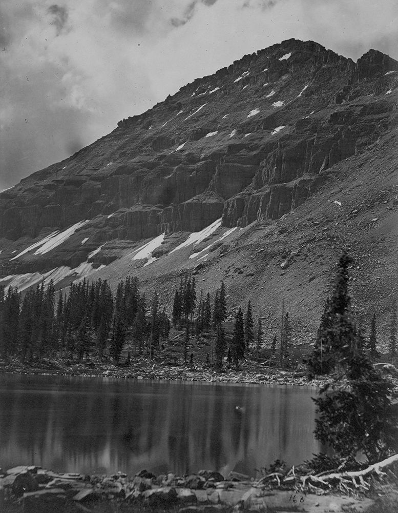 Mt. Agassiz-Uinta Mountains-Utah art print by Timothy H OSullivan for $57.95 CAD