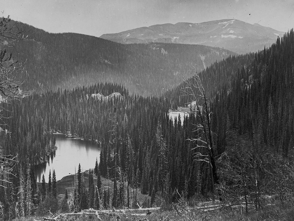 Lost lakes near Meigs Peak-Colorado art print by Timothy H OSullivan for $57.95 CAD