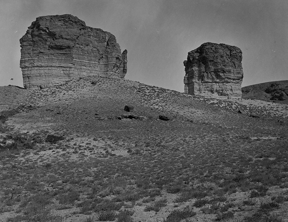 Buttes near Green River City-Wyoming art print by Timothy H OSullivan for $57.95 CAD
