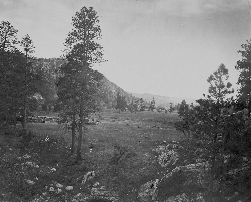 Cooleys Park-Sierra Blanca Range-Arizona art print by Timothy H OSullivan for $57.95 CAD
