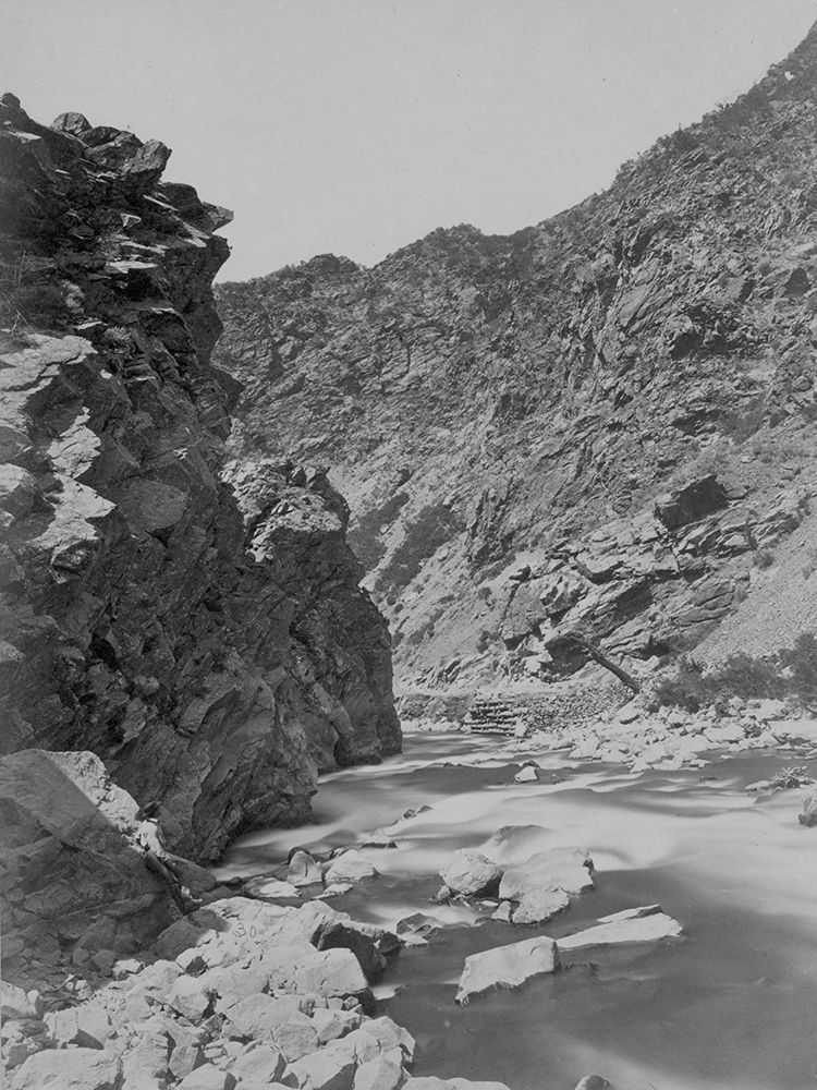 Devils Gate-Weber River-Utah art print by Timothy H OSullivan for $57.95 CAD