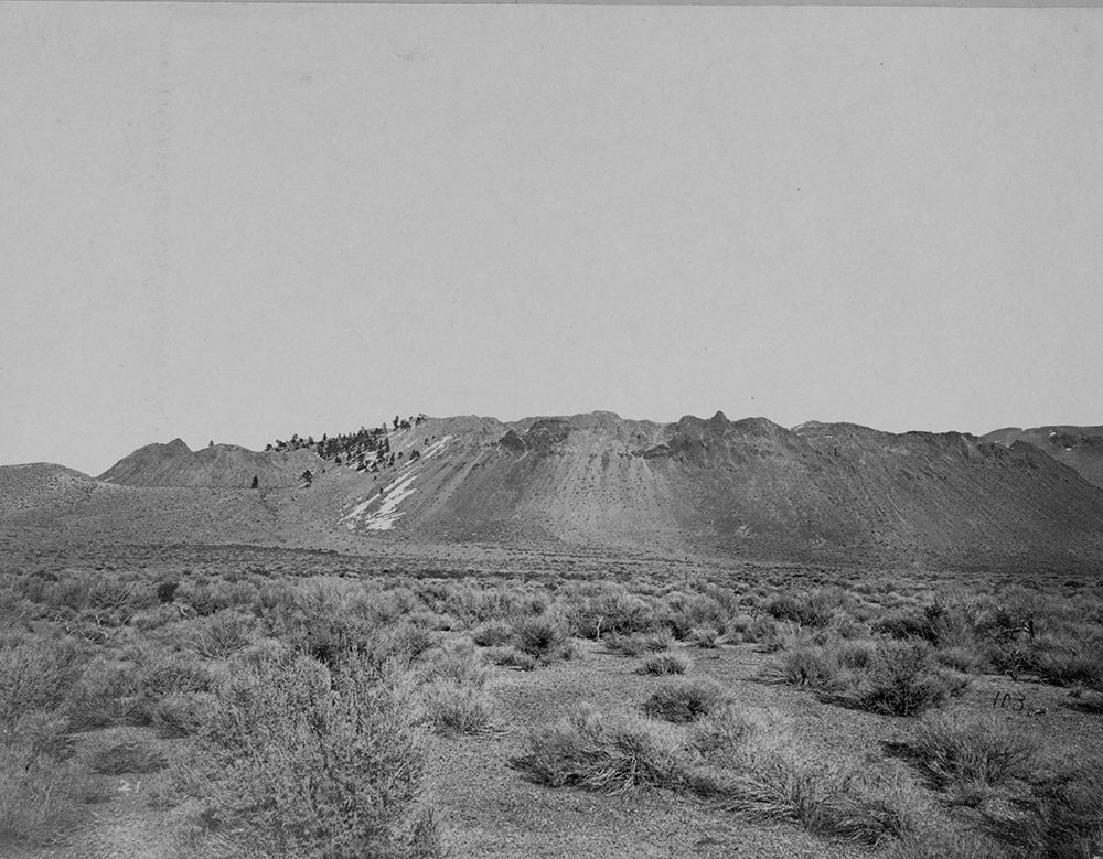 Extinct volcano-Mono Lake-Calafornia art print by Timothy H OSullivan for $57.95 CAD
