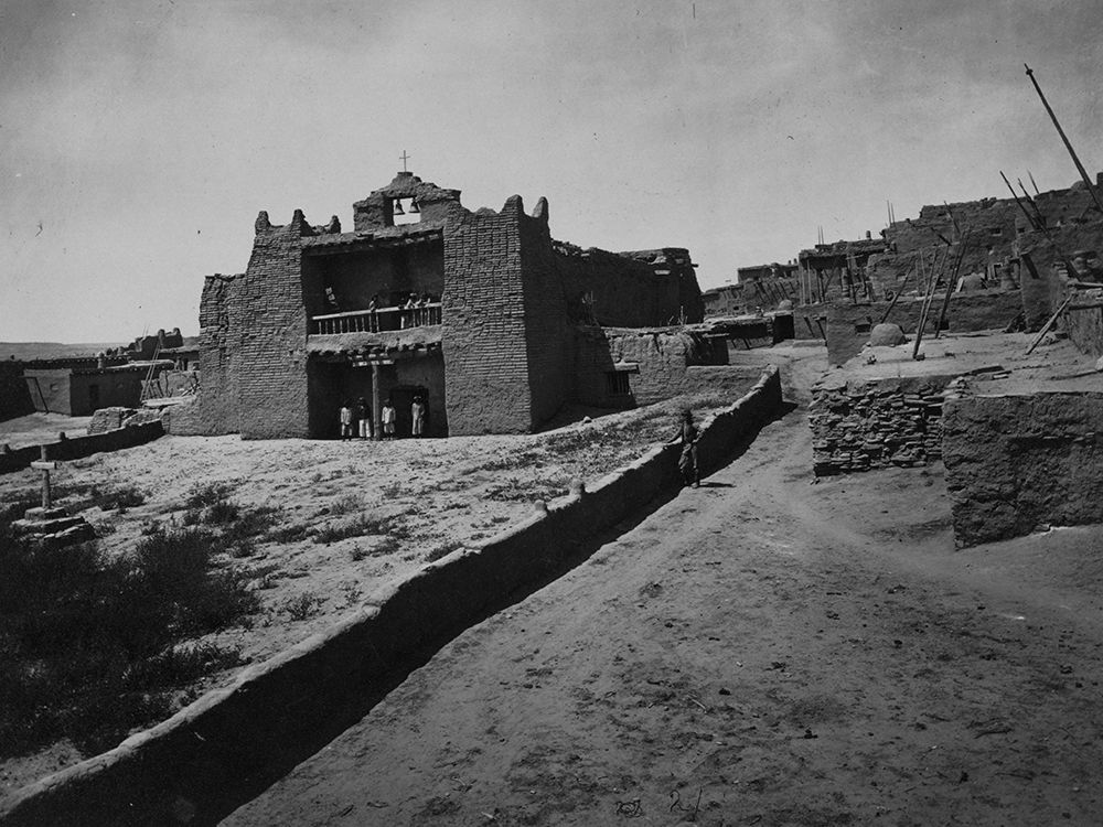 Old Mission Church-Zuni Pueblo-New Mexico art print by Timothy H OSullivan for $57.95 CAD