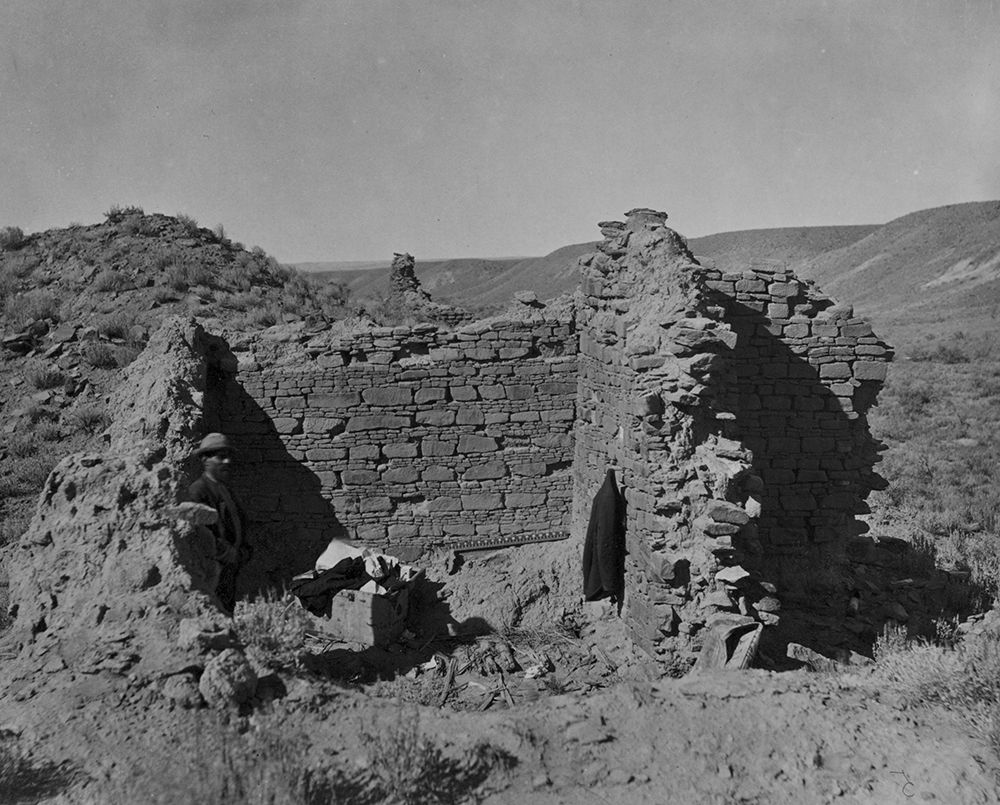 Ruins in ancient pueblo of San Juan-New Mexico art print by Timothy H OSullivan for $57.95 CAD