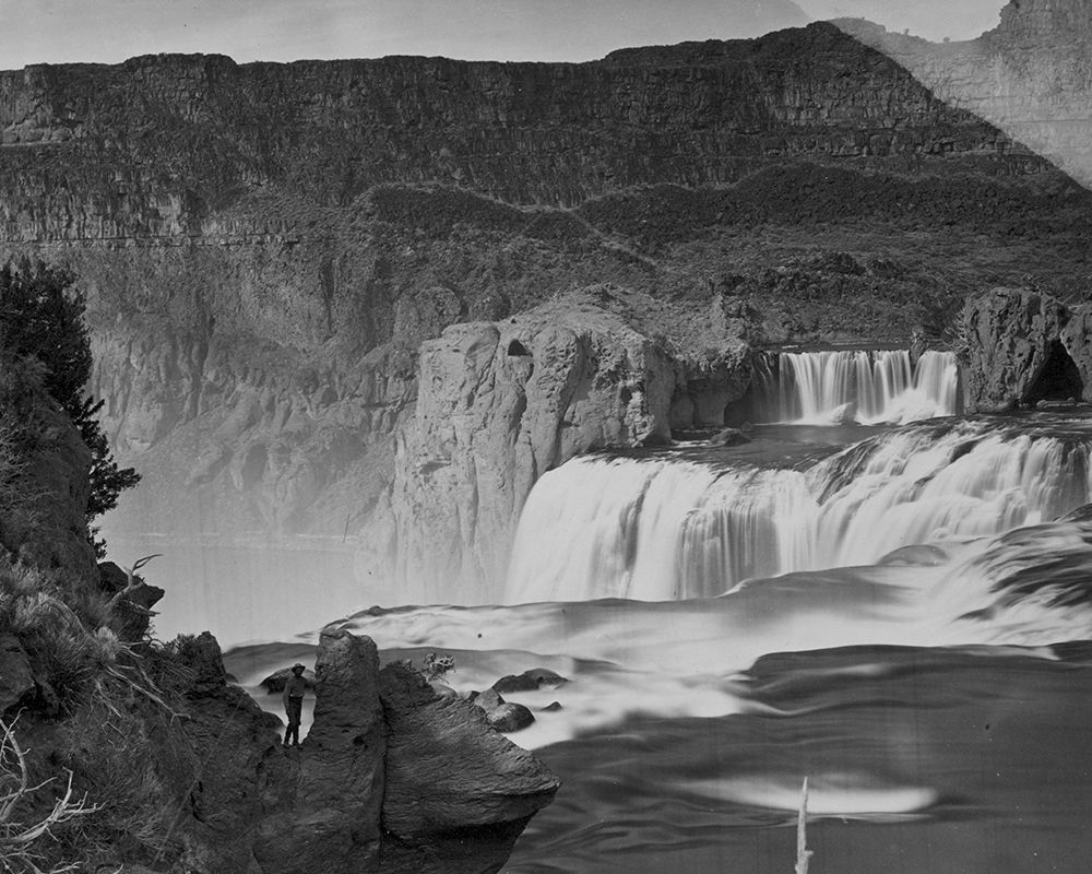 Shoshone Falls-Snake River-Idaho art print by Timothy H OSullivan for $57.95 CAD