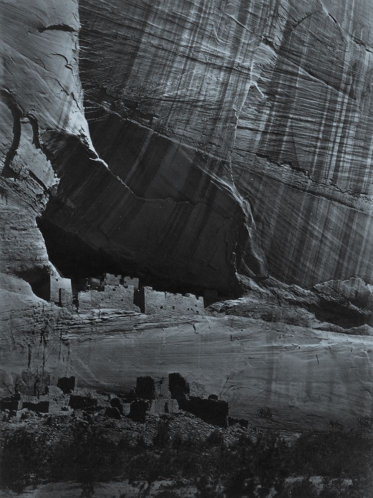 Ancient ruins in the Canyon de Chelly-Arizona art print by Timothy H OSullivan for $57.95 CAD