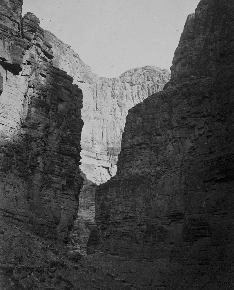Limestone Walls-Kanab Wash-Colorado River art print by Timothy H OSullivan for $57.95 CAD