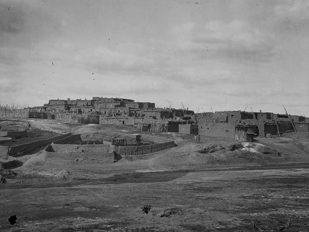 Indian pueblo-Zuni-New Mexico art print by Timothy H OSullivan for $57.95 CAD