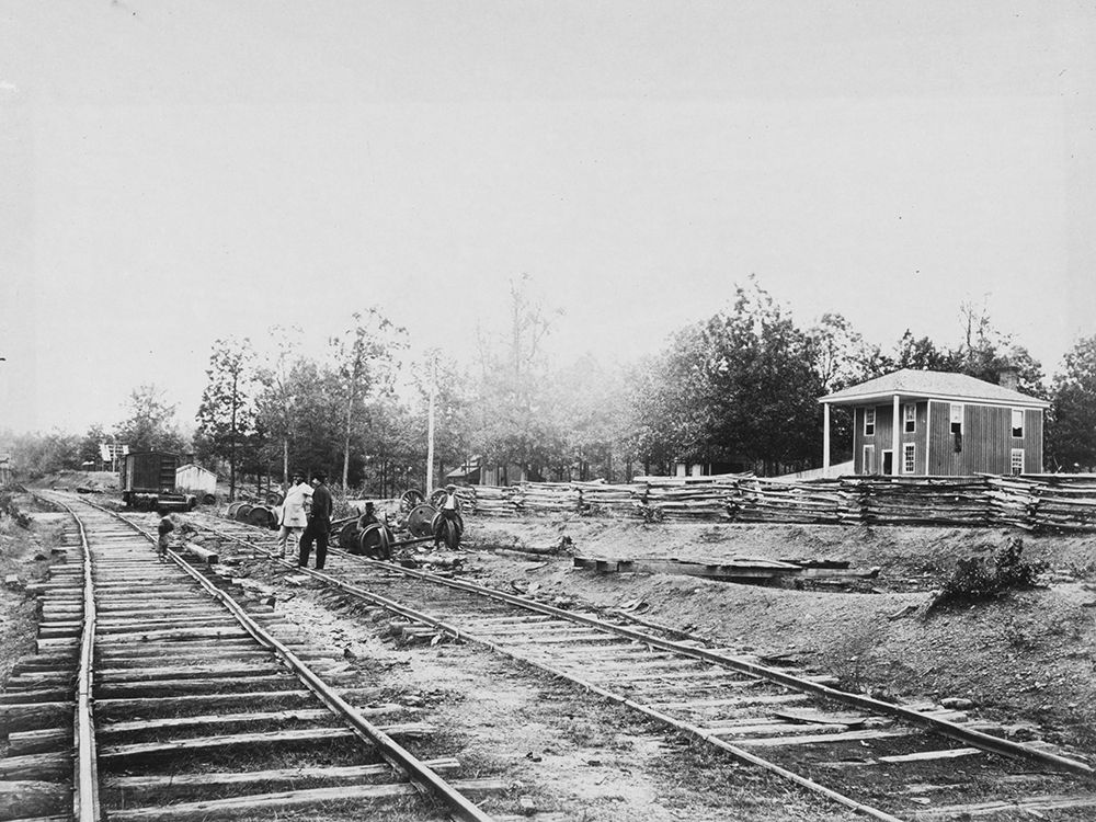 Appomattox Station-Virginia art print by Timothy H OSullivan for $57.95 CAD