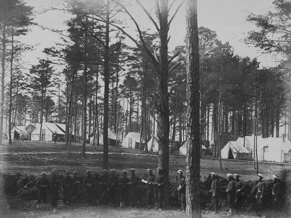 Head Quarters-Army of the Potomac-Brandy Station Virginia art print by Timothy H OSullivan for $57.95 CAD