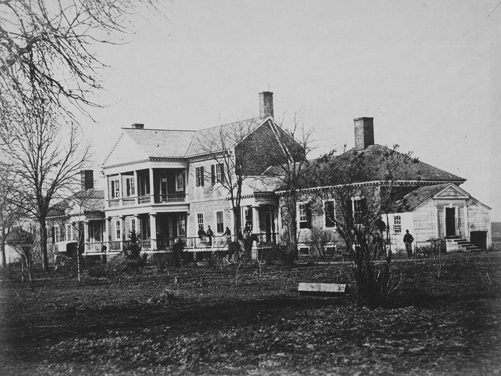 Lacey House-Falmouth-Virginia art print by Timothy H OSullivan for $57.95 CAD