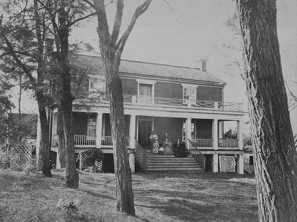 McLeans House-Appomattox Courthouse-Virginia art print by Timothy H OSullivan for $57.95 CAD