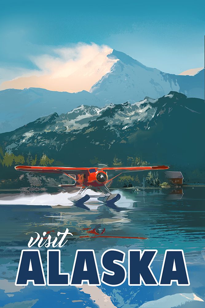 Alaska art print by East Coast Licensing for $57.95 CAD