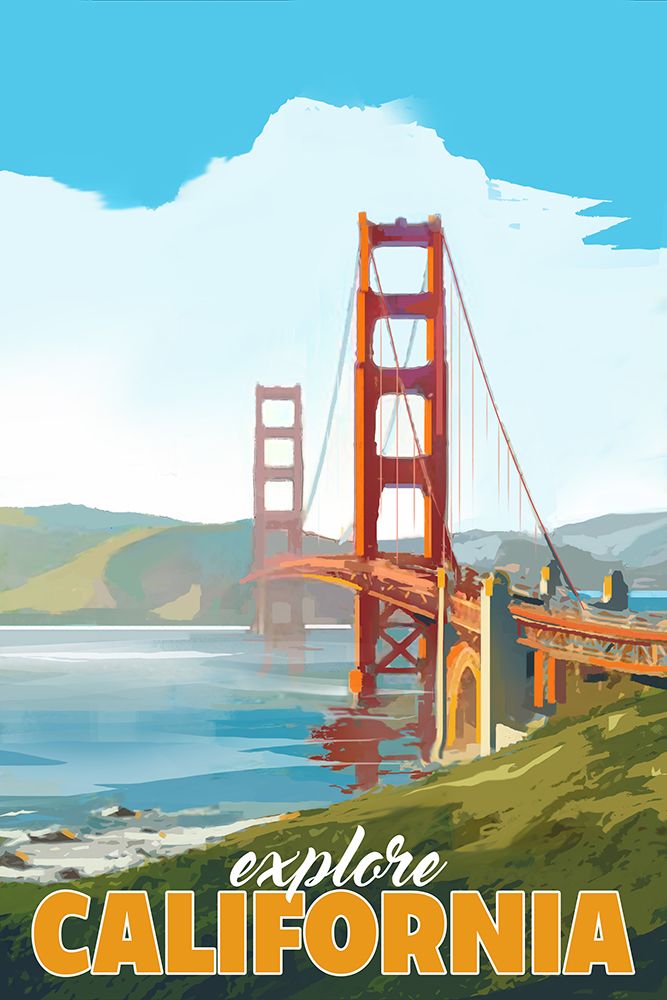 California art print by East Coast Licensing for $57.95 CAD