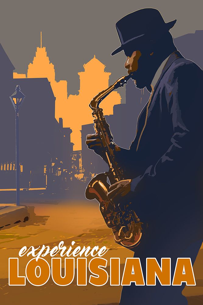 Louisiana art print by East Coast Licensing for $57.95 CAD