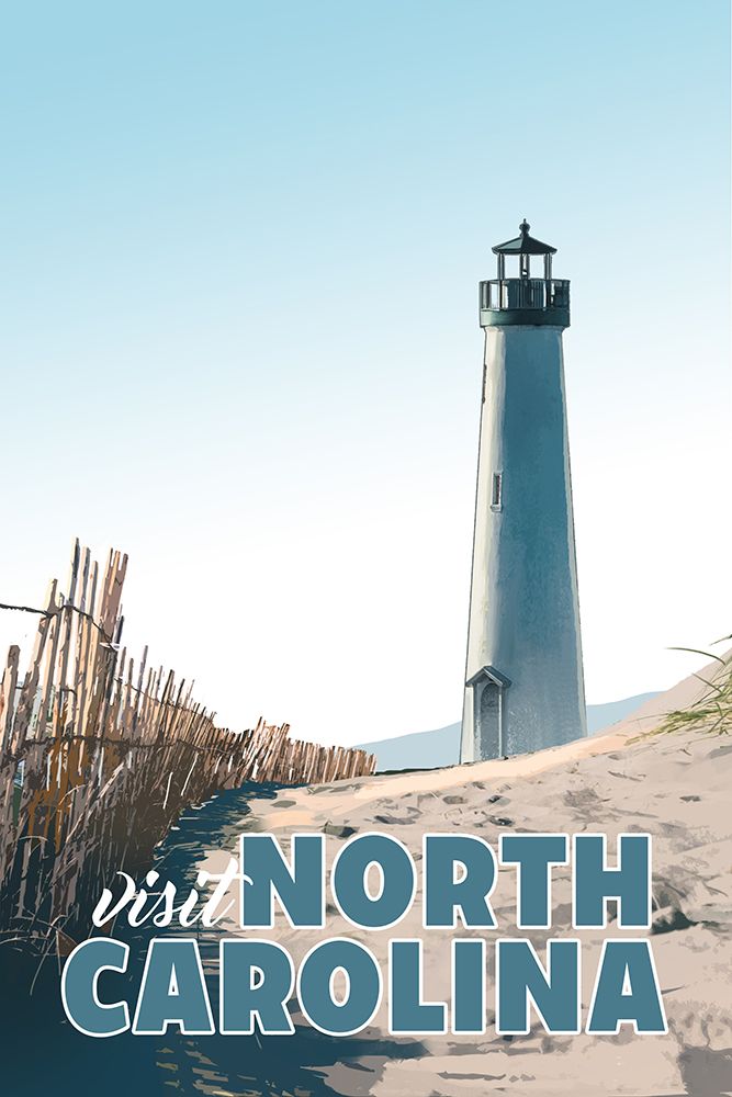 North Carolina art print by East Coast Licensing for $57.95 CAD