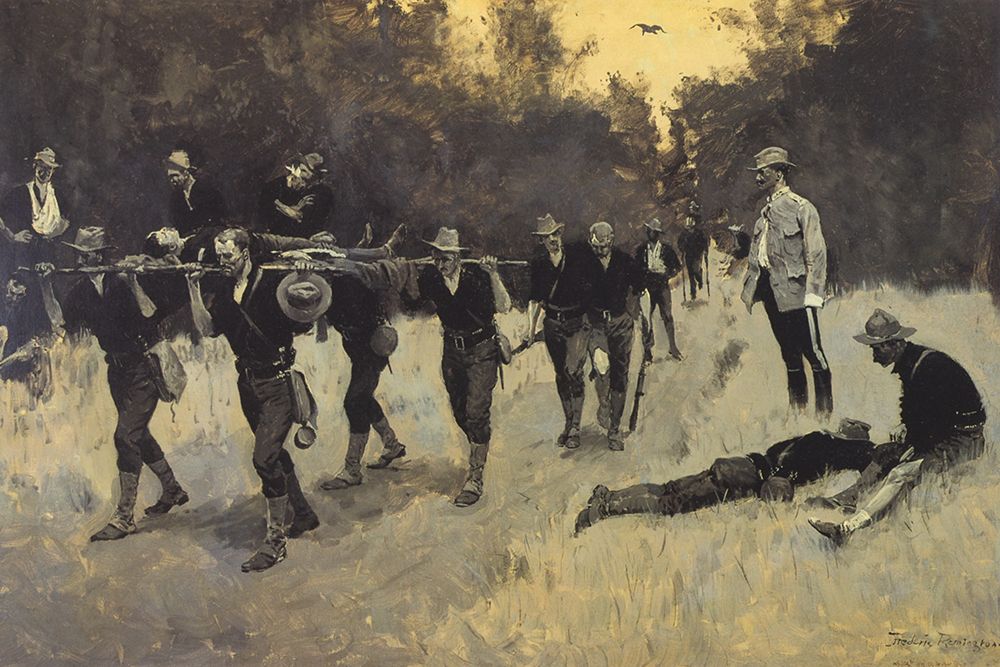 On the San Juan Road art print by Frederic Remington for $57.95 CAD