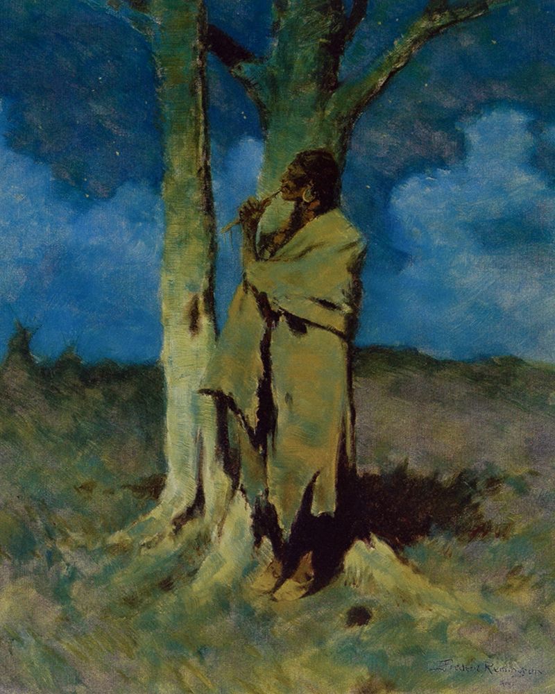 The Love Call art print by Frederic Remington for $57.95 CAD