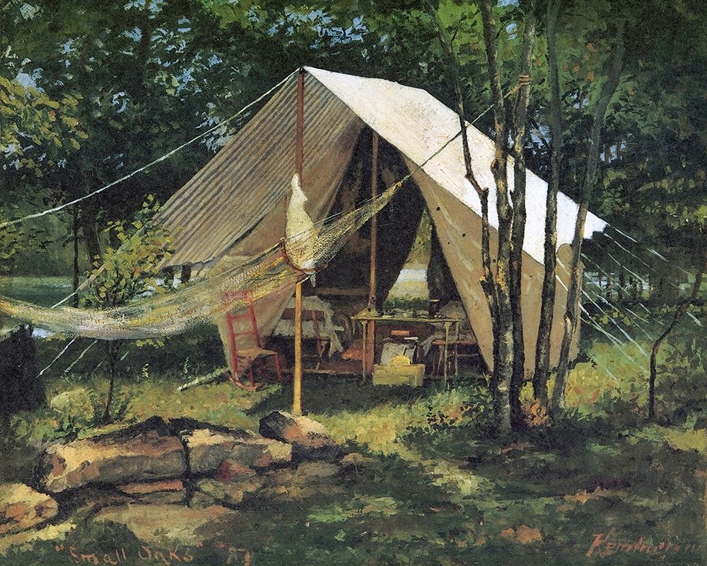 Small Oaks art print by Frederic Remington for $57.95 CAD