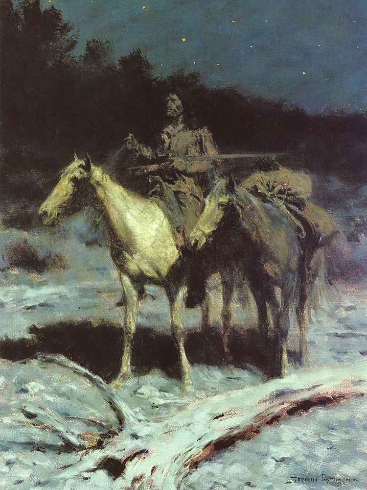 A Dangerous Country art print by Frederic Remington for $57.95 CAD