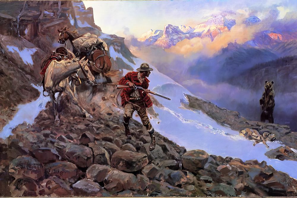 Whose Meat art print by Charles Marion Russell for $57.95 CAD