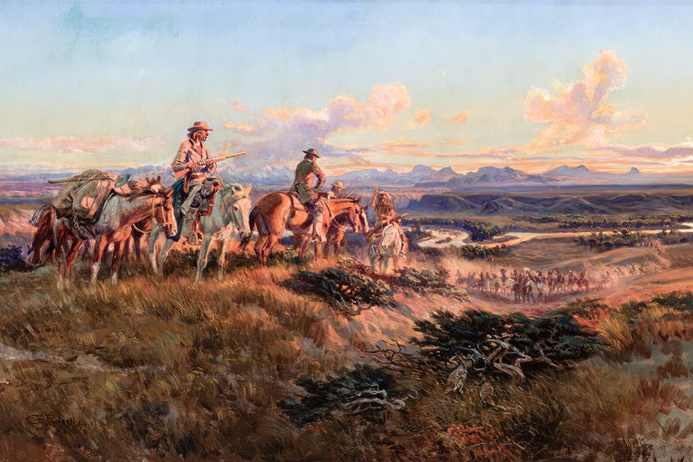 When Guns Were Their Passports art print by Charles Marion Russell for $57.95 CAD