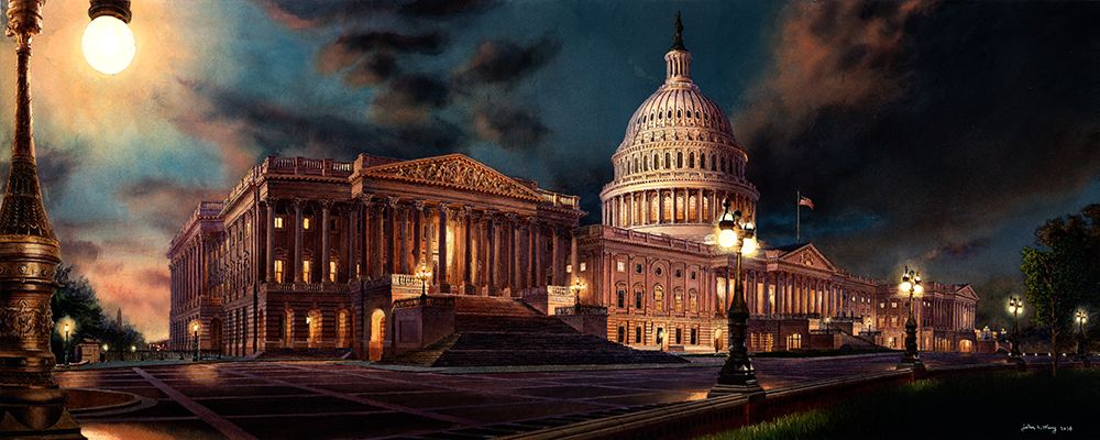 Washington Chronicle VI art print by John Z. Wang for $57.95 CAD