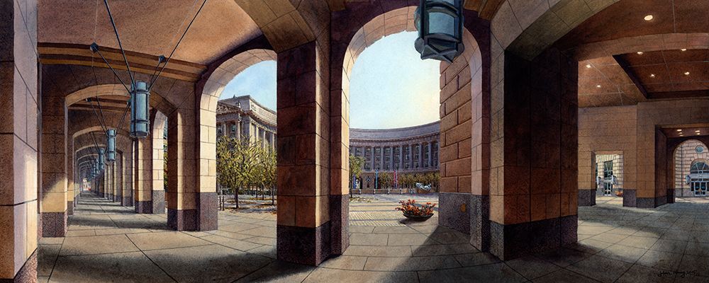 Washington Chronicle VII art print by John Z. Wang for $57.95 CAD