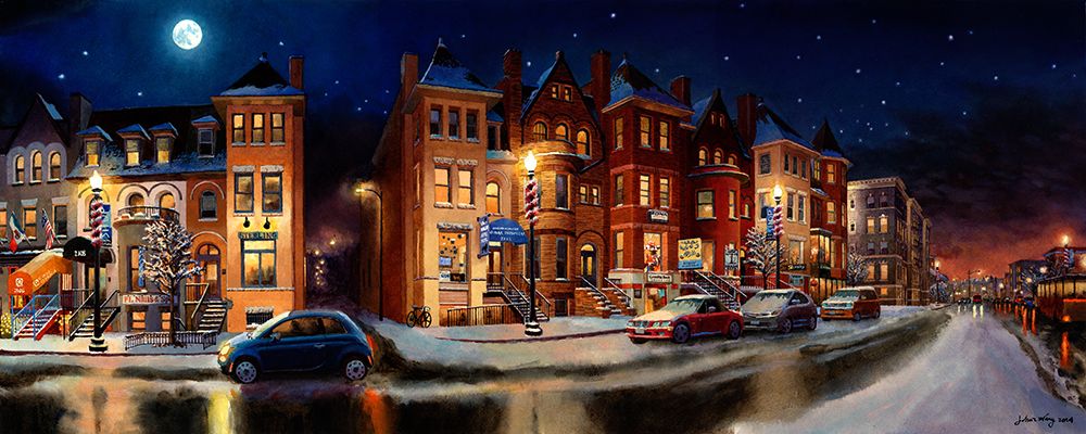 Washington Chronicle X art print by John Z. Wang for $57.95 CAD