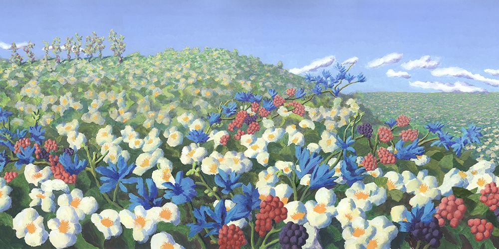 Fairland Trio VI art print by John Z. Wang for $57.95 CAD