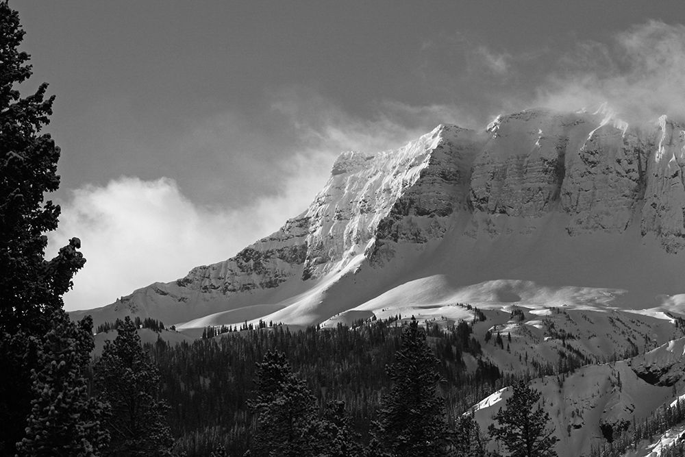 Amphitheater Mountain, Yellowstone National Park art print by Jim Peaco for $57.95 CAD