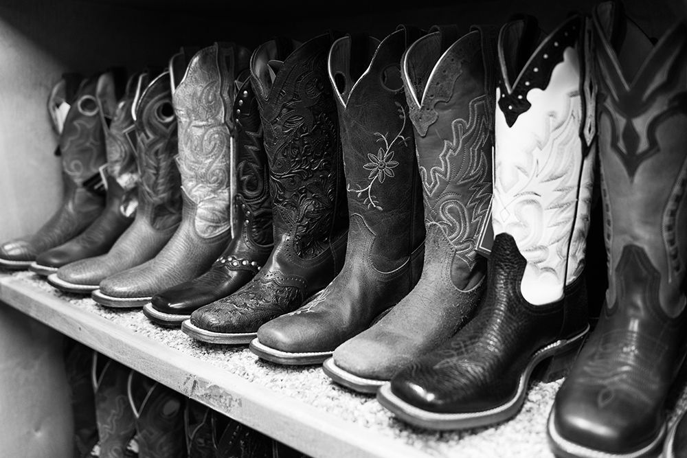Fancy cowboy boots art print by The Yellowstone Collection for $57.95 CAD