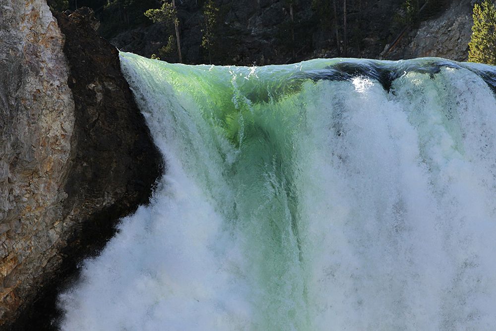 Lower Falls of the Yellowstone River, Yellowstone National Park art print by Jim Peaco for $57.95 CAD