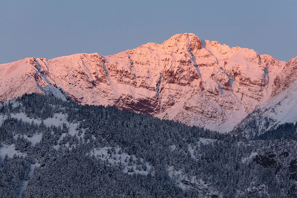 First light on Electric Peak, Yellowstone National Park art print by Jacob W. Frank for $57.95 CAD