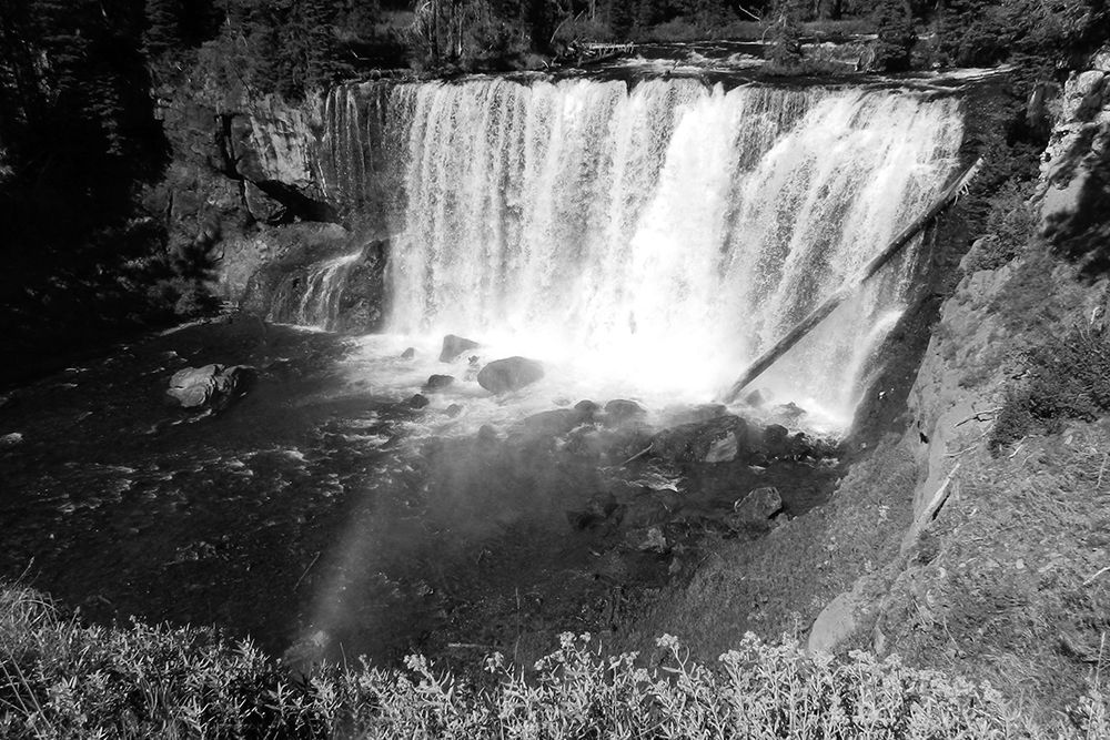 Iris Falls on the Bechler River, Yellowstone National Park art print by Diane Renkin for $57.95 CAD