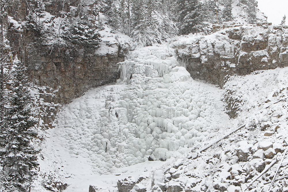 Rustic Falls, Yellowstone National Park art print by Jim Peaco for $57.95 CAD