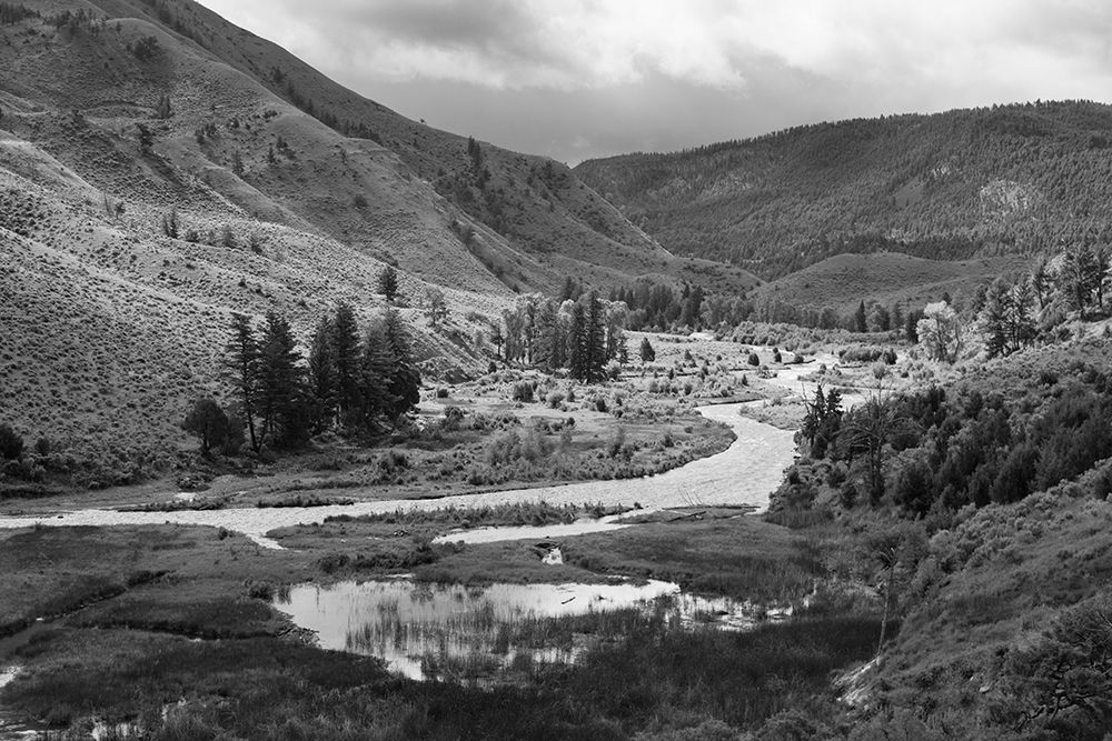 Spring along the Gardner River, Yellowstone National Park art print by Jacob W. Frank for $57.95 CAD