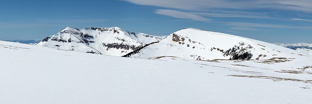 Spring Panorama in the Gallatin Mountains, Yellowstone National Park art print by The Yellowstone Collection for $57.95 CAD