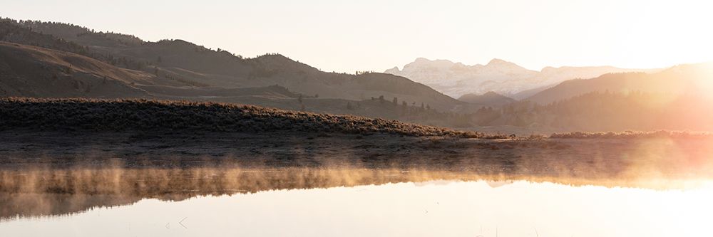 Steam from Ephemeral Ponds, Yellowstone National Park art print by The Yellowstone Collection for $57.95 CAD