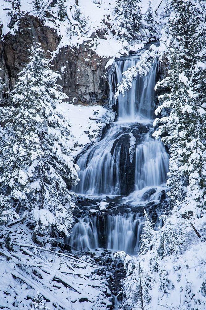 Undine Falls, Yellowstone National Park art print by The Yellowstone Collection for $57.95 CAD