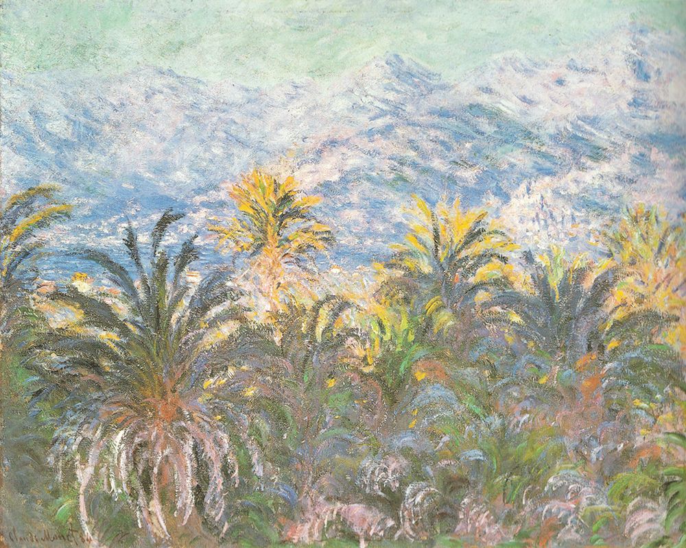 Bordighera I 1884 art print by Claude Monet for $57.95 CAD