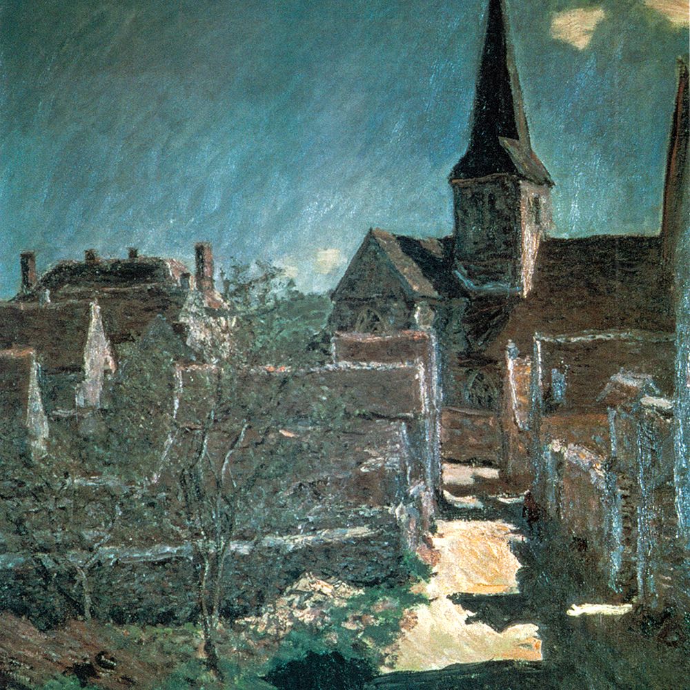 Church at Bellecoeur 1885 art print by Claude Monet for $57.95 CAD