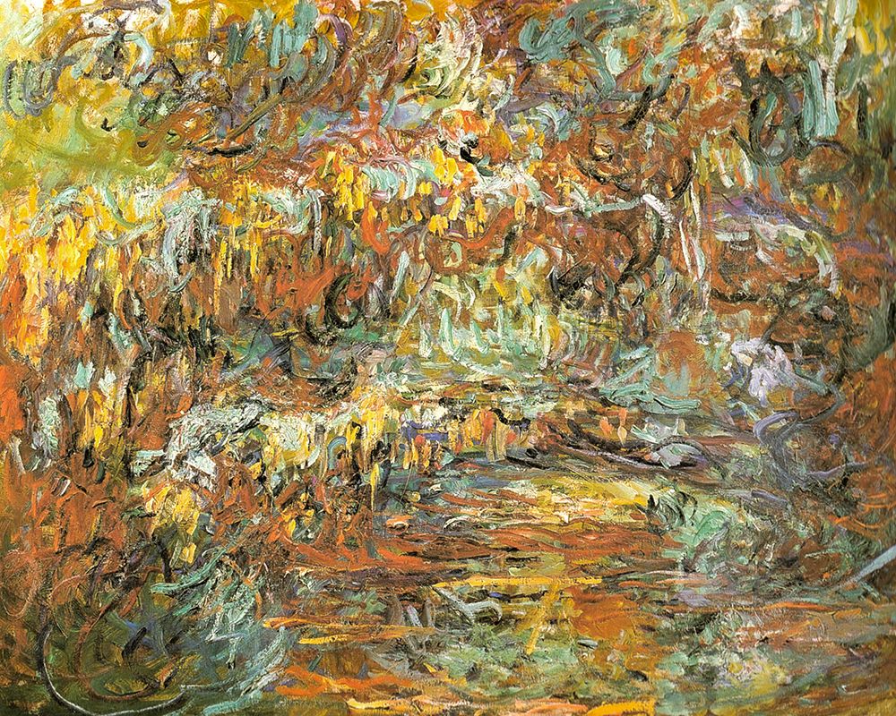 Japanese bridge 1920 art print by Claude Monet for $57.95 CAD