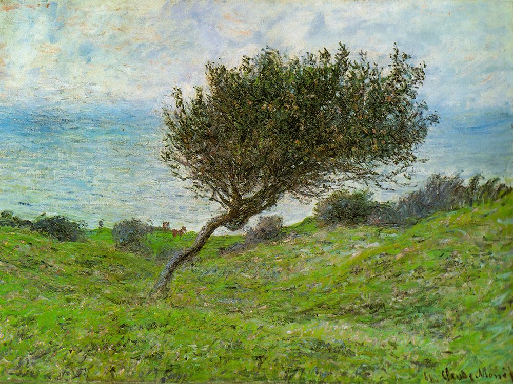 Sea coast at Trouville 1881 art print by Claude Monet for $57.95 CAD