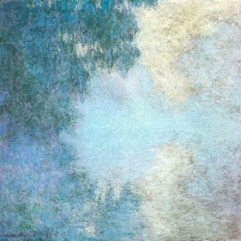 Seine-morning 1897 art print by Claude Monet for $57.95 CAD