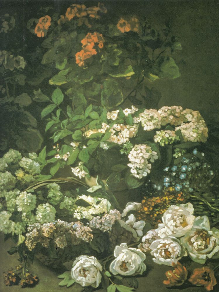Spring Flowers 1864 art print by Claude Monet for $57.95 CAD